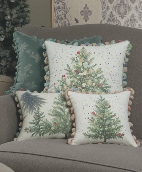 Christmas Tree Cushions