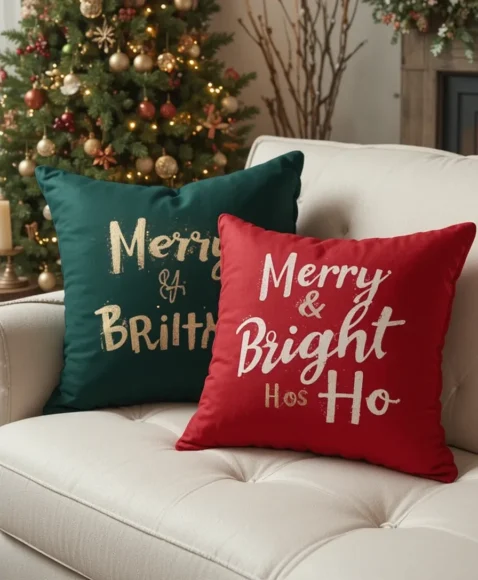 Festive Quote Cushions