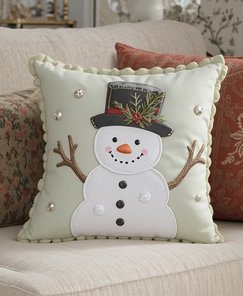 Snowman Cushions