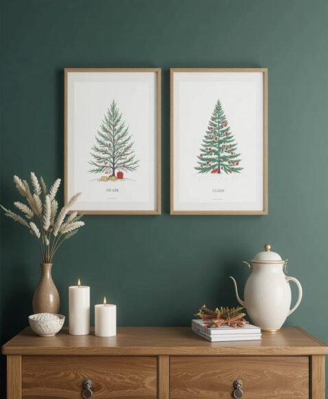 Wall Art with a Holiday Touch