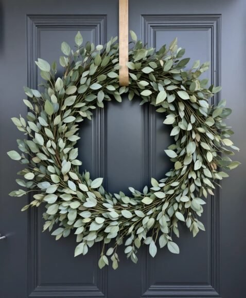 Wreaths with Organic Simplicity