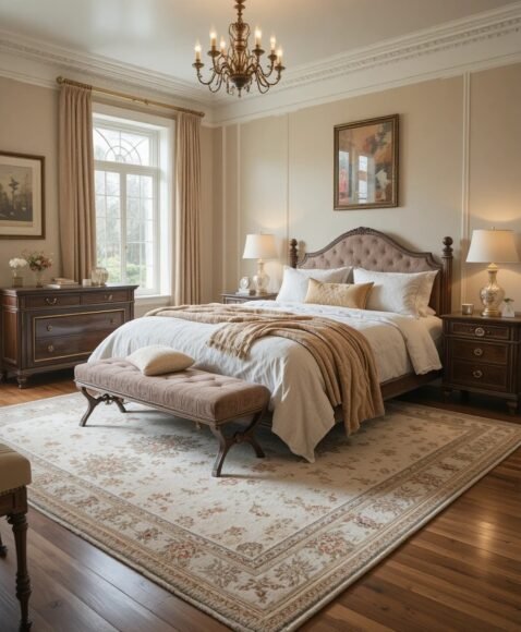 Add a Rug for Warmth