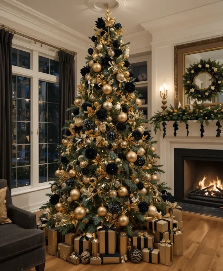 Black and Gold Luxe Set