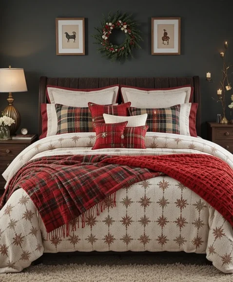 Christmas Bedding Layers