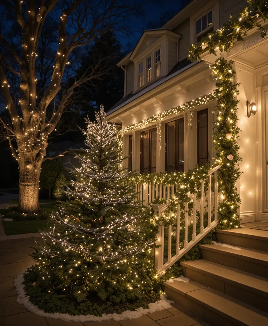 18 Christmas String Lights Ideas to Brighten Your Home This Holiday