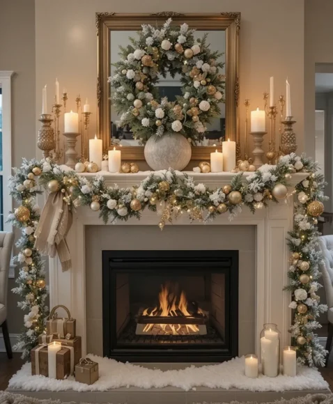Faux Snow Accents