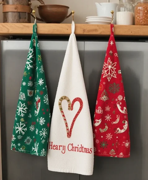Festive Dish Towels