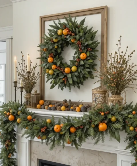 Greenery and Fruit Mix