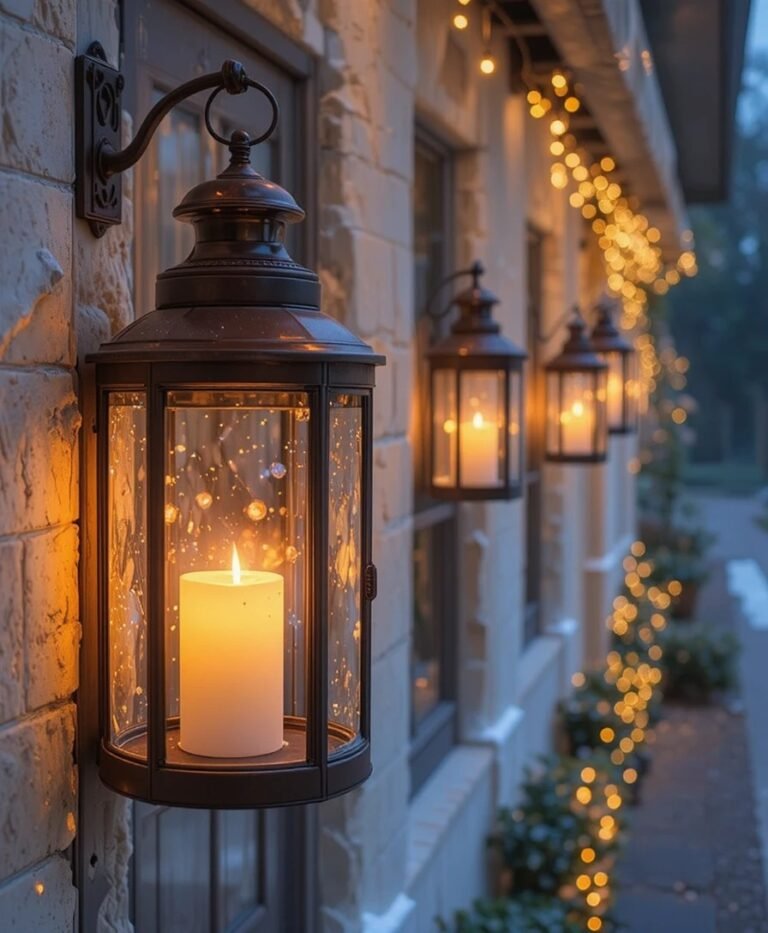 22 Magical Christmas Lights Outside Ideas
