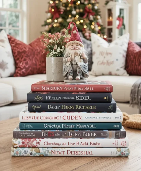 Holiday Books and Magazines on Display