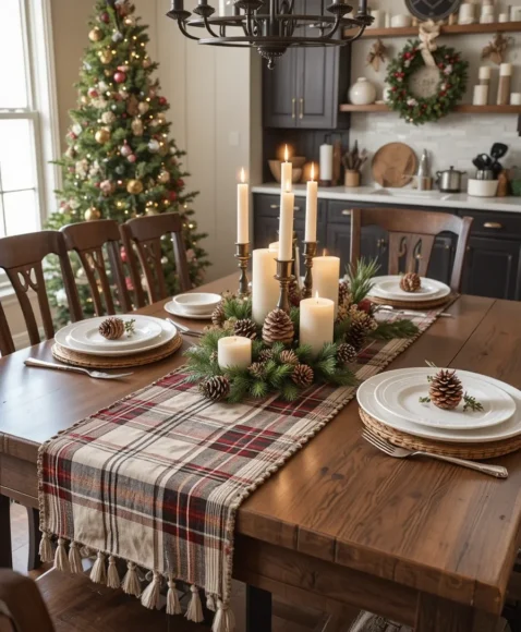 Holiday-Themed Table Runner