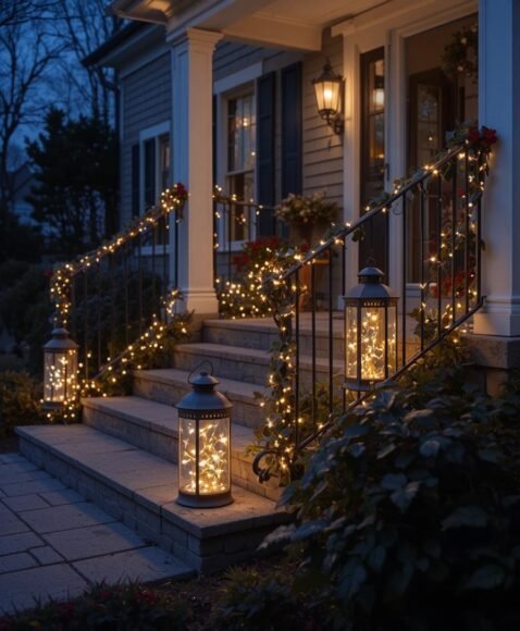 Lanterns with Mini Lights