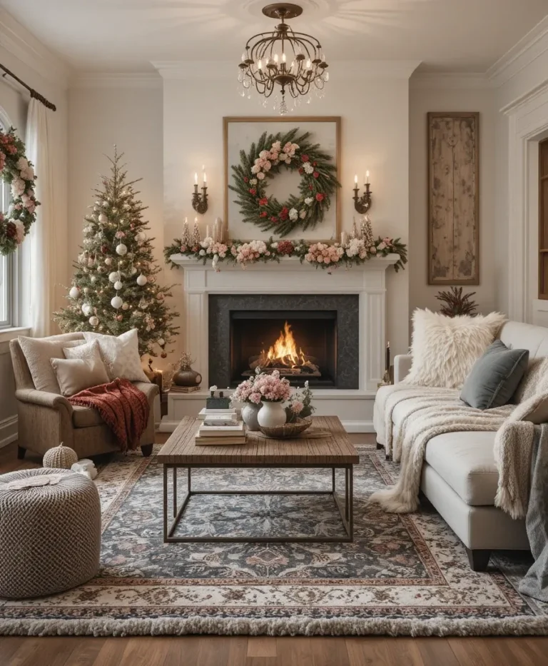 Layered Rugs and Textures