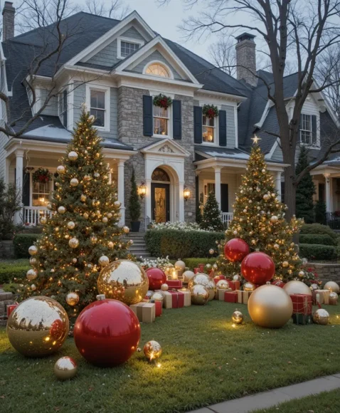 Beautiful Outdoor Christmas Decorations Ideas