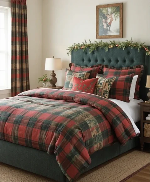 Stunning Christmas Decor Bedroom Ideas