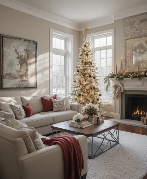 Christmas Decor Ideas for Living Room