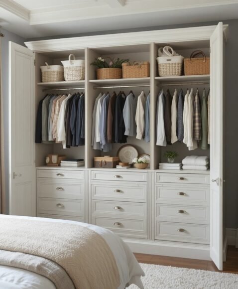 Use Dual Closets or Storage Solutions