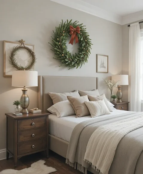 Use a Christmas Wreath Indoors