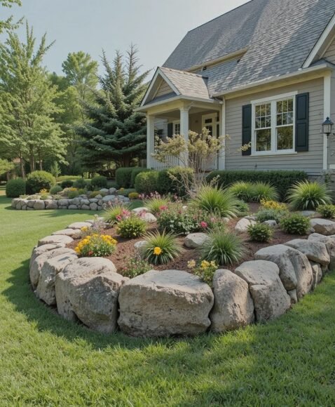 Boulder Edging for Bold, Dramatic Boundaries