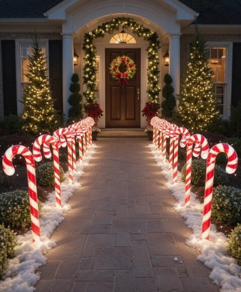 Candy Cane Pathway