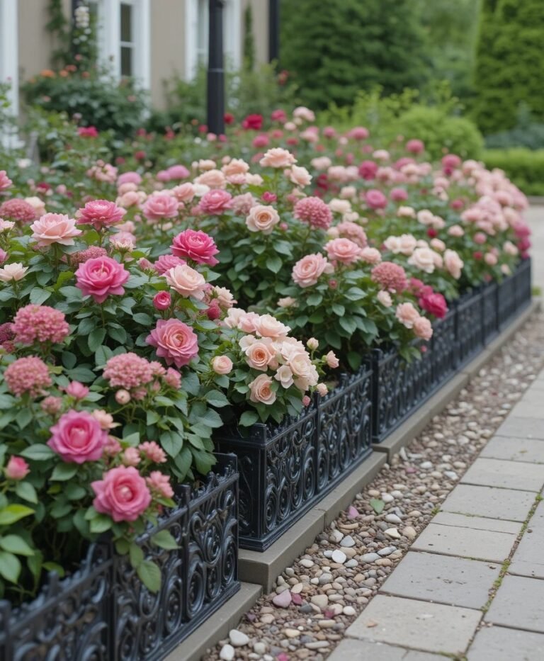 21 Stunning Flower Bed Edging Ideas