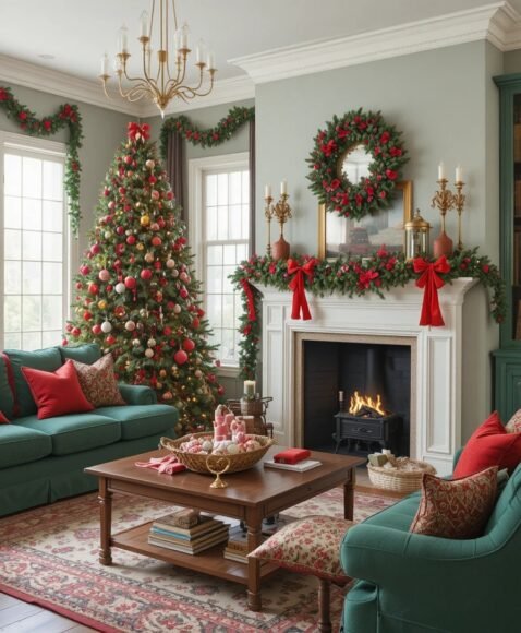 Classic Red and Green Palette