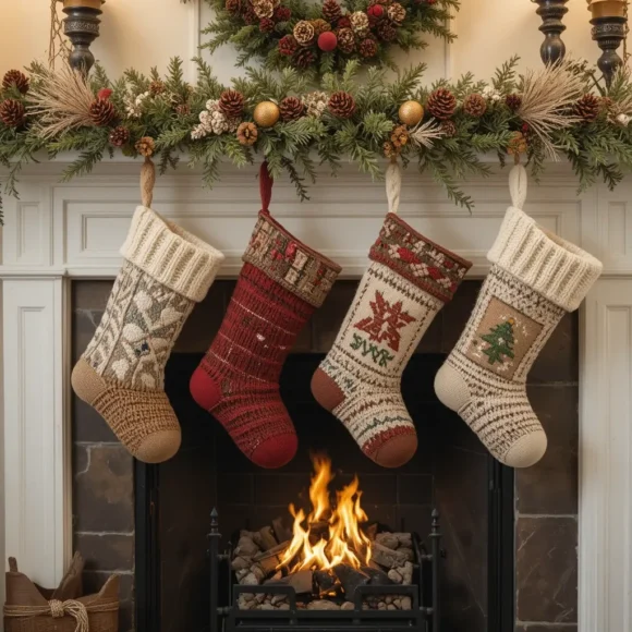 Cozy Knit Stockings