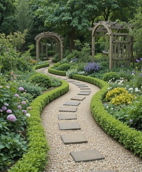 Curved Pathways That Feel Like a Story