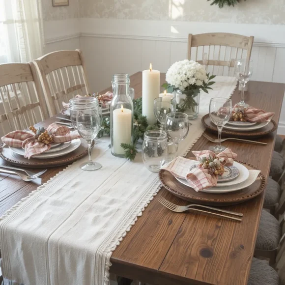 Farmhouse Dining Setup
