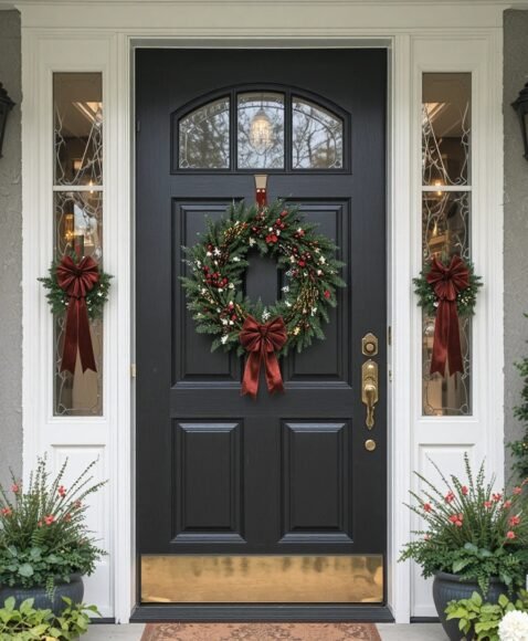 Festive Window Wreaths