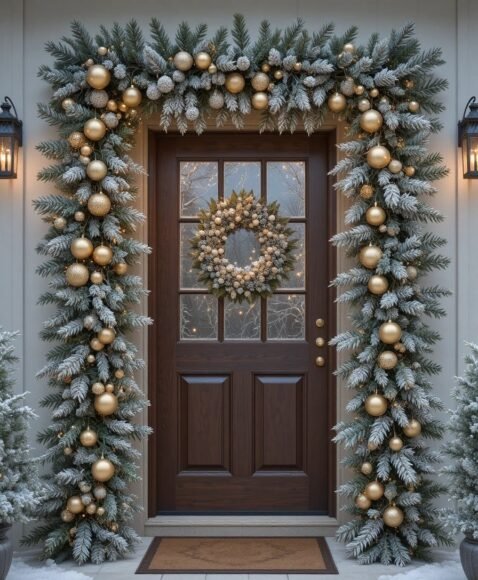 Frosted Garland Frame