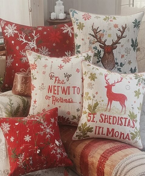Holiday-Inspired Cushions