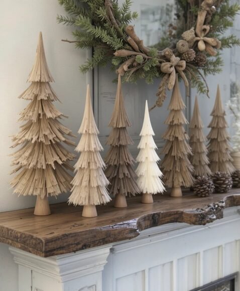 Mini Wooden Trees