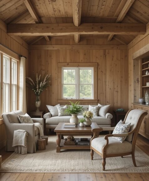 Natural Wood Accents