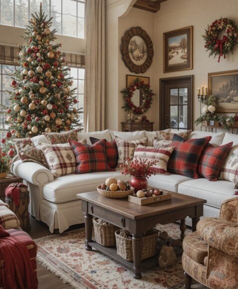 Plaid Accents Everywhere