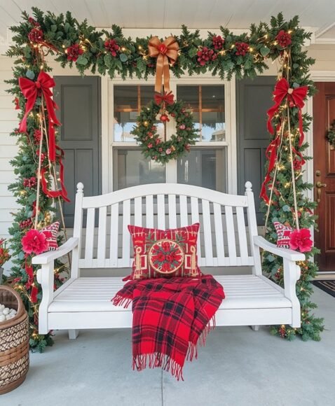 Porch Swing Decor