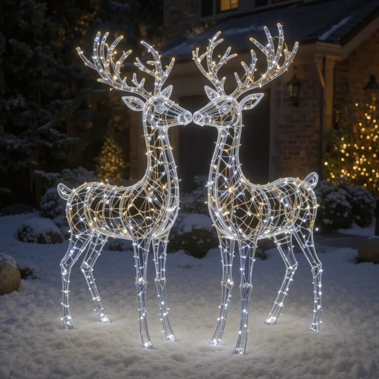 23 Magical Outdoor Christmas Lights Ideas