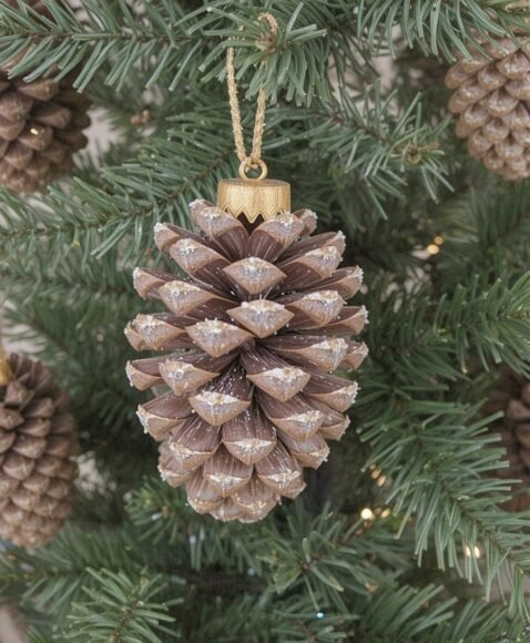 Rustic Pinecone Ornaments