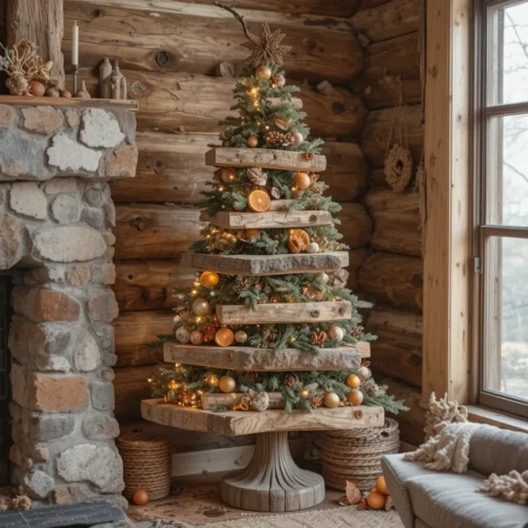 Cozy Small Cabin Christmas Decor Ideas
