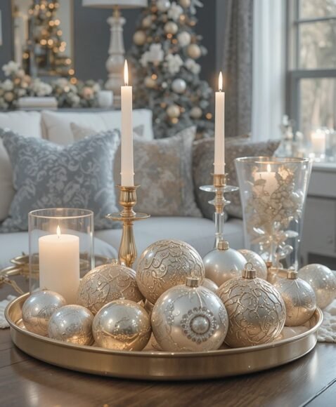 Shimmering Metallic Accents