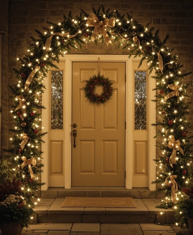 Front Door Christmas Decorations