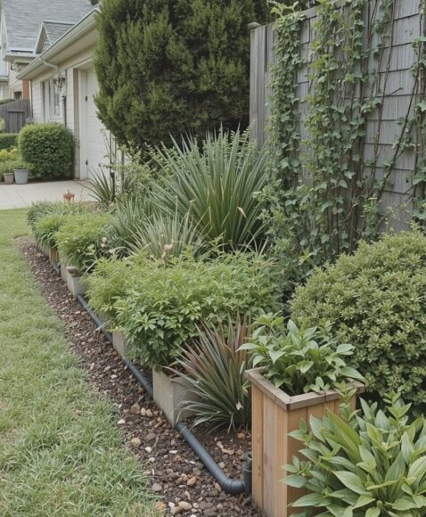 Vertical Garden Edging for a Fresh, Modern Twist