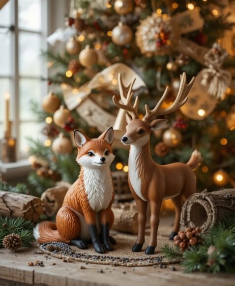 Woodland Animal Figurines