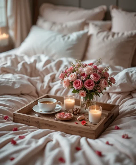 Romantic Breakfast-in-Bed Table