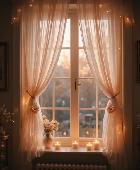Romantic Window Decor Accents