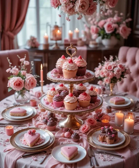 Sweet Dessert-Focused Tablescape