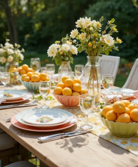 Bright Citrus Décor for a Fresh Pop