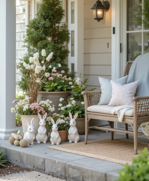 Bunny Figurines With a Subtle Touch