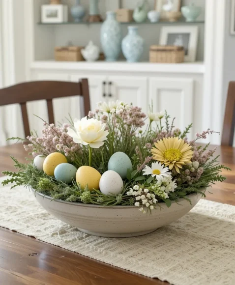 Seasonal Center Bowl Display