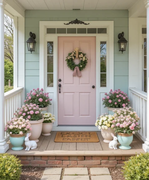 Soft Pastel Porch Color Palette